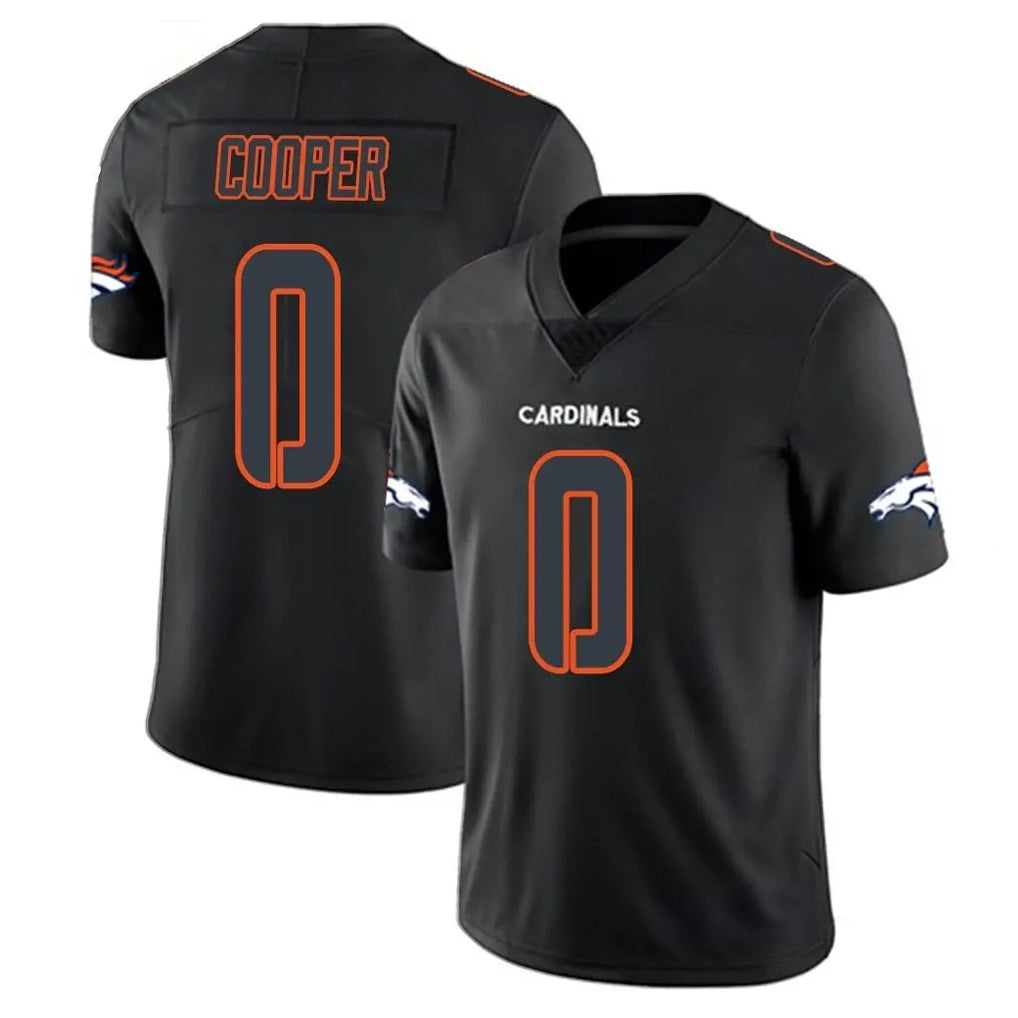 Punc D.Broncos #0 Jonathon Cooper Player Black Impact Limited Game Stitched Jerseys
