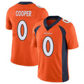 Punc D.Broncos #0 Jonathon Cooper Player Orange Color Vapor Untouchable Limited Game Stitched Jerseys