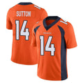 Punc D.Broncos #14 Courtland Sutton Player Orange Color Vapor Untouchable Limited Game Stitched Jerseys