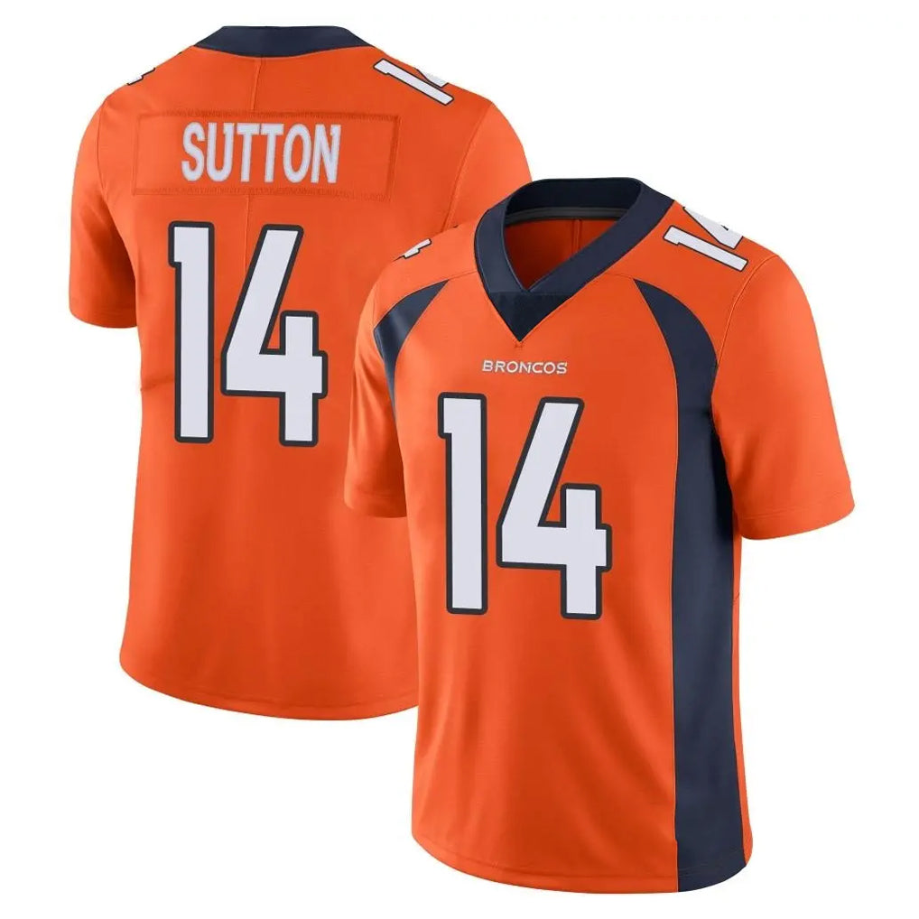 Punc D.Broncos #14 Courtland Sutton Player Orange Color Vapor Untouchable Limited Game Stitched Jerseys