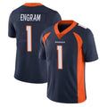 Punc D.Broncos #1 Evan Engram Player Navy Vapor Untouchable Limited Game Stitched Jerseys