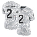 Punc D.Broncos #2 Pat Surtain II Player Arctic Camo Salute To Service Limited Stitched Jerseys