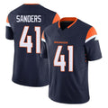 Punc D.Broncos #41 Drew Sanders Player Navy Limited Vapor F.U.S.E. Home Game Stitched Jerseys