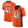 Punc D.Broncos #41 Drew Sanders Player Orange Color Vapor Untouchable Limited Game Stitched Jerseys
