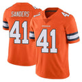 Punc D.Broncos #41 Drew Sanders Player Orange Vapor Untouchable Limited Home Game Stitched Jerseys