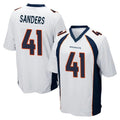 Punc D.Broncos #41 Drew Sanders Player White Game Stitched Jerseys