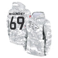 Punc D.Broncos #69 Mike McGlinchey Player Arctic Camo Salute to Service Hoodies Limited Game Stitched Jerseys