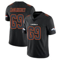 Punc D.Broncos #69 Mike McGlinchey Player Black Impact Limited Game Stitched Jerseys