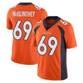 Punc D.Broncos #69 Mike McGlinchey Player Orange Color Vapor Untouchable Limited Game Stitched Jerseys