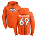 Punc D.Broncos #69 Mike McGlinchey Player Orange Pullover Hoodie Limited Stitched Jerseys