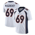 Punc D.Broncos #69 Mike McGlinchey Player White Vapor Untouchable Limited Home Game Stitched Jerseys