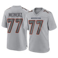 Punc D.Broncos #77 Quinn Meinerz Player Gray Atmosphere Fashion Limited Game Stitched Jerseys