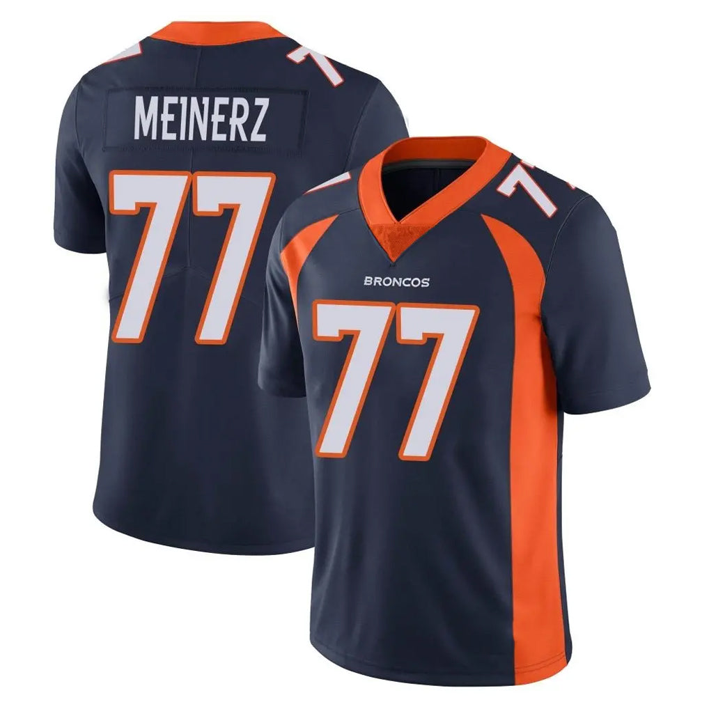 Punc D.Broncos #77 Quinn Meinerz Player Navy Vapor Untouchable Limited Game Stitched Jerseys