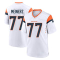 Punc D.Broncos #77 Quinn Meinerz Player White Home Game Stitched Jerseys