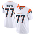Punc D.Broncos #77 Quinn Meinerz Player White Limited Vapor F.U.S.E. Home Game Stitched Jerseys