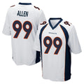 Punc D.Broncos #99 Zach Allen Player White Game Stitched Jerseys