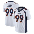 Punc D.Broncos #99 Zach Allen Player White Vapor Untouchable Limited Home Game Stitched Jerseys