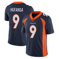 Punc D.Broncos #9 Talanoa Hufanga Player Navy Vapor Untouchable Limited Game Stitched Jerseys