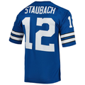 Punc D.Cowboys 1971 #12 Roger Staubach Mitchell & Ness Royal Authentic Throwback Retired Player Jersey