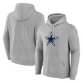 Punc D.Cowboys Gray Pullover Hoodies Limited Blank Player Stitched Jerseys