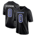 Punc D.Cowboys #0 DeMarvion Overshown Player Carbon Black Fashion Home Game Stitched Jerseys