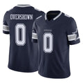 Punc D.Cowboys #0 DeMarvion Overshown Player Navy Limited Vapor F.U.S.E. Home Game Stitched Jerseys