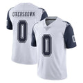 Punc D.Cowboys #0 DeMarvion Overshown Player White-Navy Limited Color Rush Vapor Untouchable Home Game Stitched Jerseys