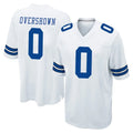 Punc D.Cowboys #0 DeMarvion Overshown Player White Home Game Stitched Jerseys