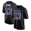 Punc D.Cowboys #13 Caleb Downs Player Carbon Black Fashion Home Game Stitched Jerseys