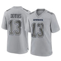 Punc D.Cowboys #13 Caleb Downs Player Gray Atmosphere Fashion Home Game Stitched Jerseys