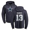 Punc D.Cowboys #13 Caleb Downs Player Navy Pullover Hoodies Limited Stitched Jerseys