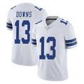 Punc D.Cowboys #13 Caleb Downs Player White Vapor Untouchable Limited Home Game Stitched Jerseys