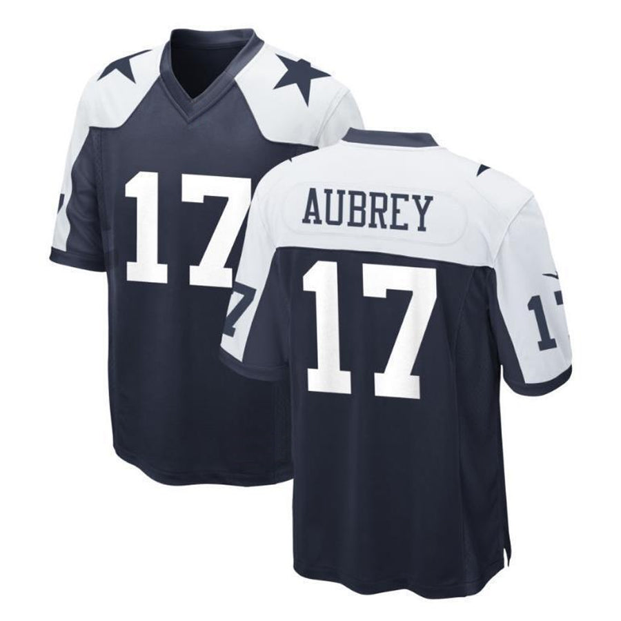 Punc D.Cowboys #17 Brandon Aubrey Player Navy Alternate Game Stitched Jerseys