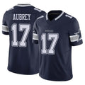 Punc D.Cowboys #17 Brandon Aubrey Player Navy Vapor F.U.S.E. Limited Stitched Jerseys