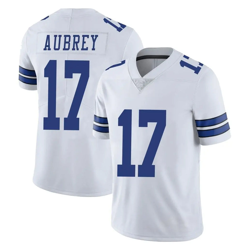 Punc D.Cowboys #17 Brandon Aubrey Player White Vapor Untouchable Limited Home Game Stitched Jerseys