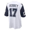 Punc D.Cowboys #17 Brandon Aubrey White Alternate Game Team Stitched Jerseys