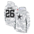 Punc D.Cowboys #26 DaRon Bland Player Arctic Camo Salute to Service Hoodies Limited Game Stitched Jerseys