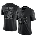 Punc D.Cowboys #26 DaRon Bland Player Black Limited Reflective Home Game Stitched Jerseys