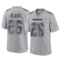 Punc D.Cowboys #26 DaRon Bland Player Gray Atmosphere Fashion Home Game Stitched Jerseys