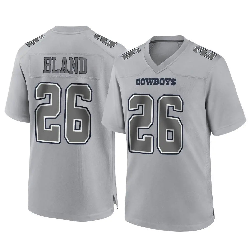 Punc D.Cowboys #26 DaRon Bland Player Gray Atmosphere Fashion Home Game Stitched Jerseys
