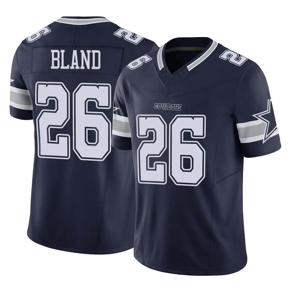 Punc D.Cowboys #26 DaRon Bland Player Navy Limited Vapor F.U.S.E. Home Game Stitched Jerseys