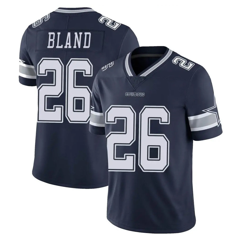 Punc D.Cowboys #26 DaRon Bland Player Navy Vapor Untouchable Limited Home Game Stitched Jerseys