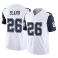 Punc D.Cowboys #26 DaRon Bland Player White-Navy Limited Vapor F.U.S.E. Home Game Stitched Jerseys