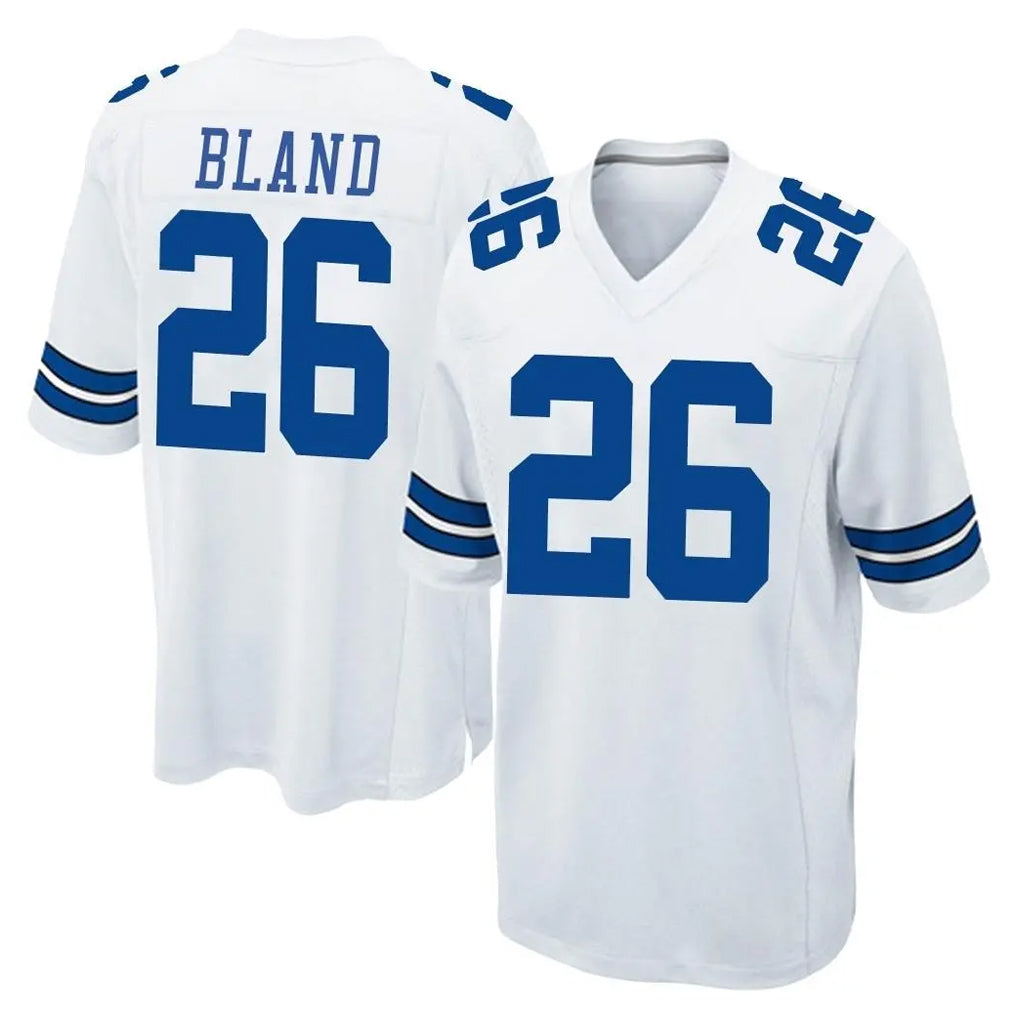 Punc D.Cowboys #26 DaRon Bland Player White Home Game Stitched Jerseys