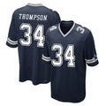 Punc D.Cowboys #34 Jalen Thompson Player Navy Home Game Stitched Jerseys