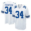 Punc D.Cowboys #34 Jalen Thompson Player White Home Game Stitched Jerseys