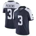 Punc D.Cowboys #3 George Pickens Player Navy-White Limited Alternate Vapor Untouchable Home Game Stitched Jerseys