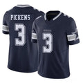 Punc D.Cowboys #3 George Pickens Player Navy Vapor F.U.S.E. Limited Stitched Jerseys