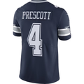 Punc D.Cowboys #4 Dak Prescott Navy Vapor F.U.S.E. Limited Stitched Jerseys