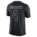 Punc D.Cowboys #4 Dak Prescott Player Black RFLCTV Limited Stitched Jerseys